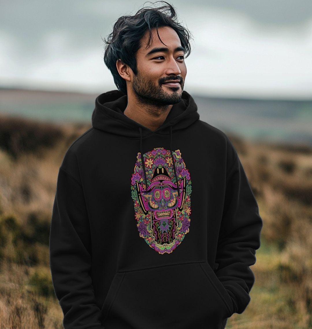 Mushroom Man Unisex Organic Cotton Hoodie Original