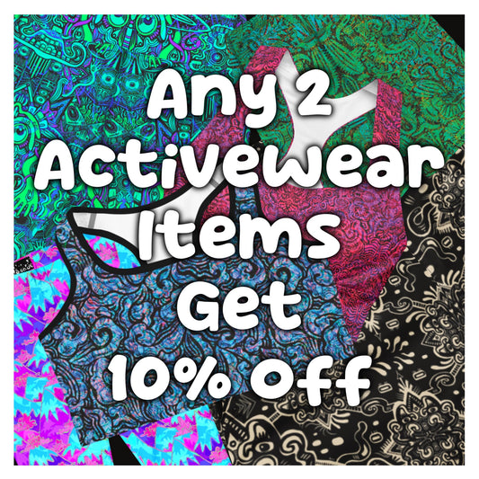 Mix & Match Any 2 Activewear Items For Bundle Discount 10% Off