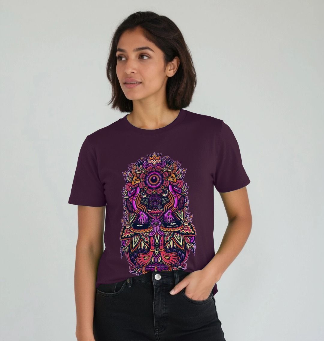 That Magic Sound Organic Cotton Unisex T-shirt Very Berry