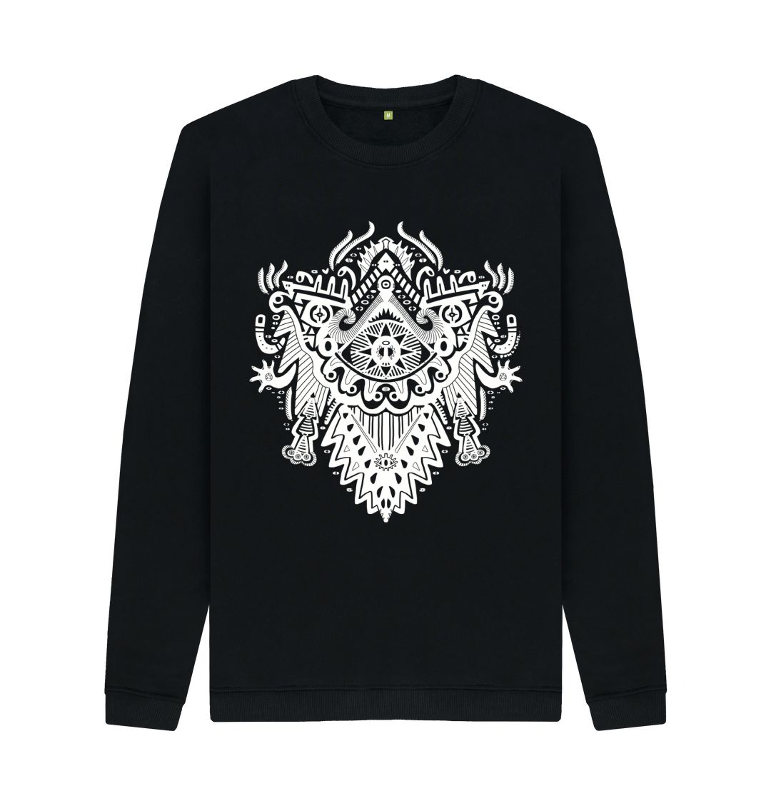 Black Witch Doctor Unisex Sweater Black