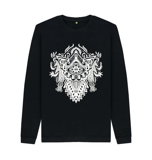 Black Witch Doctor Unisex Sweater Black