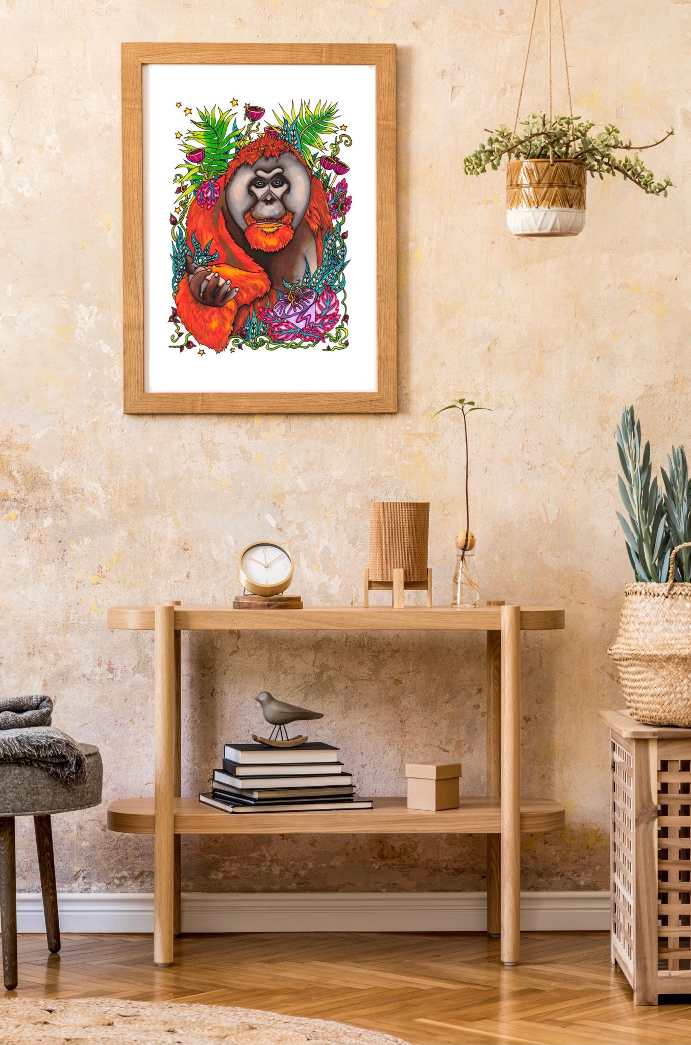 SALE Orangutang Archival Art Print