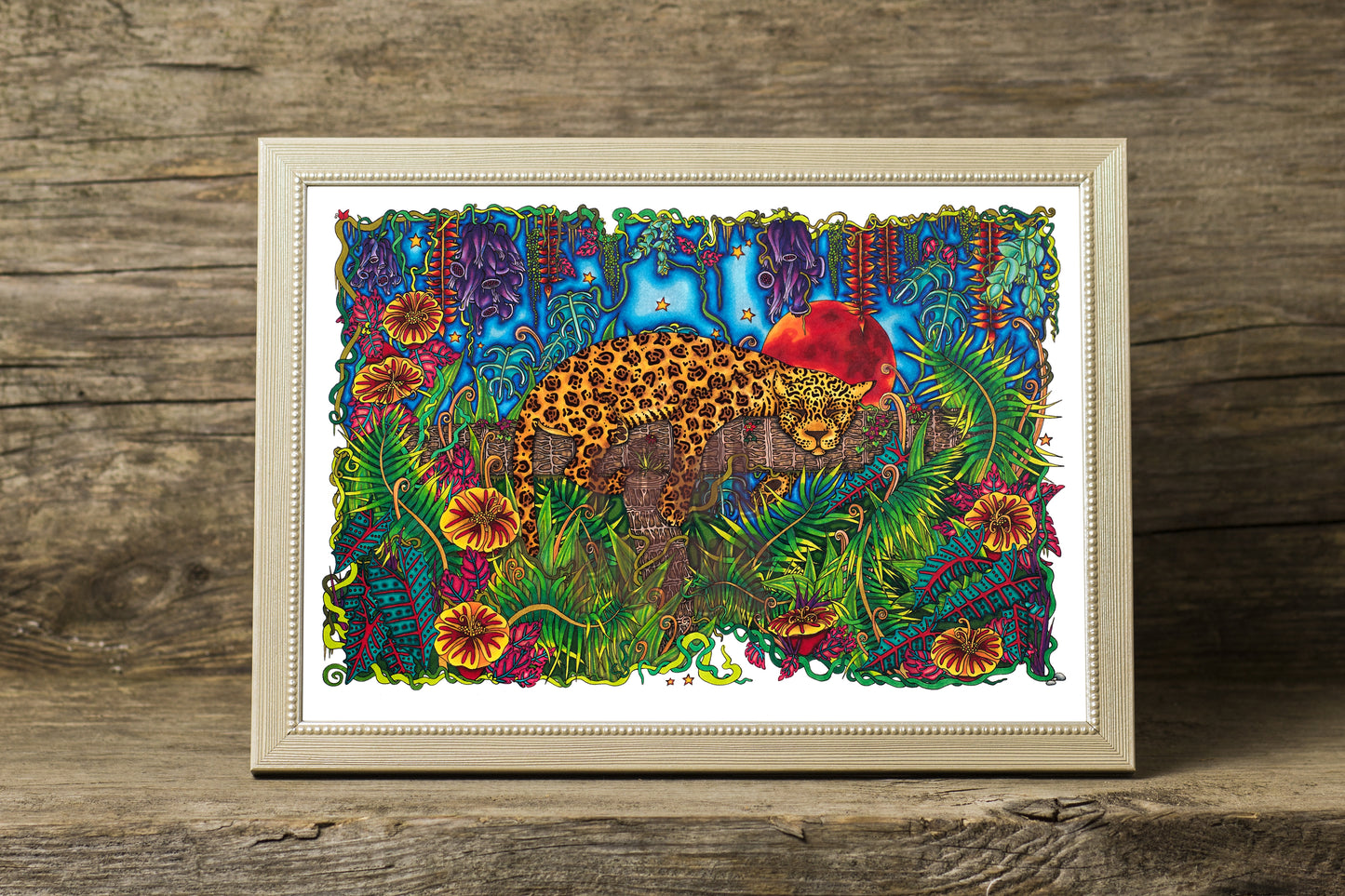 SALE Jaguar Archival Print