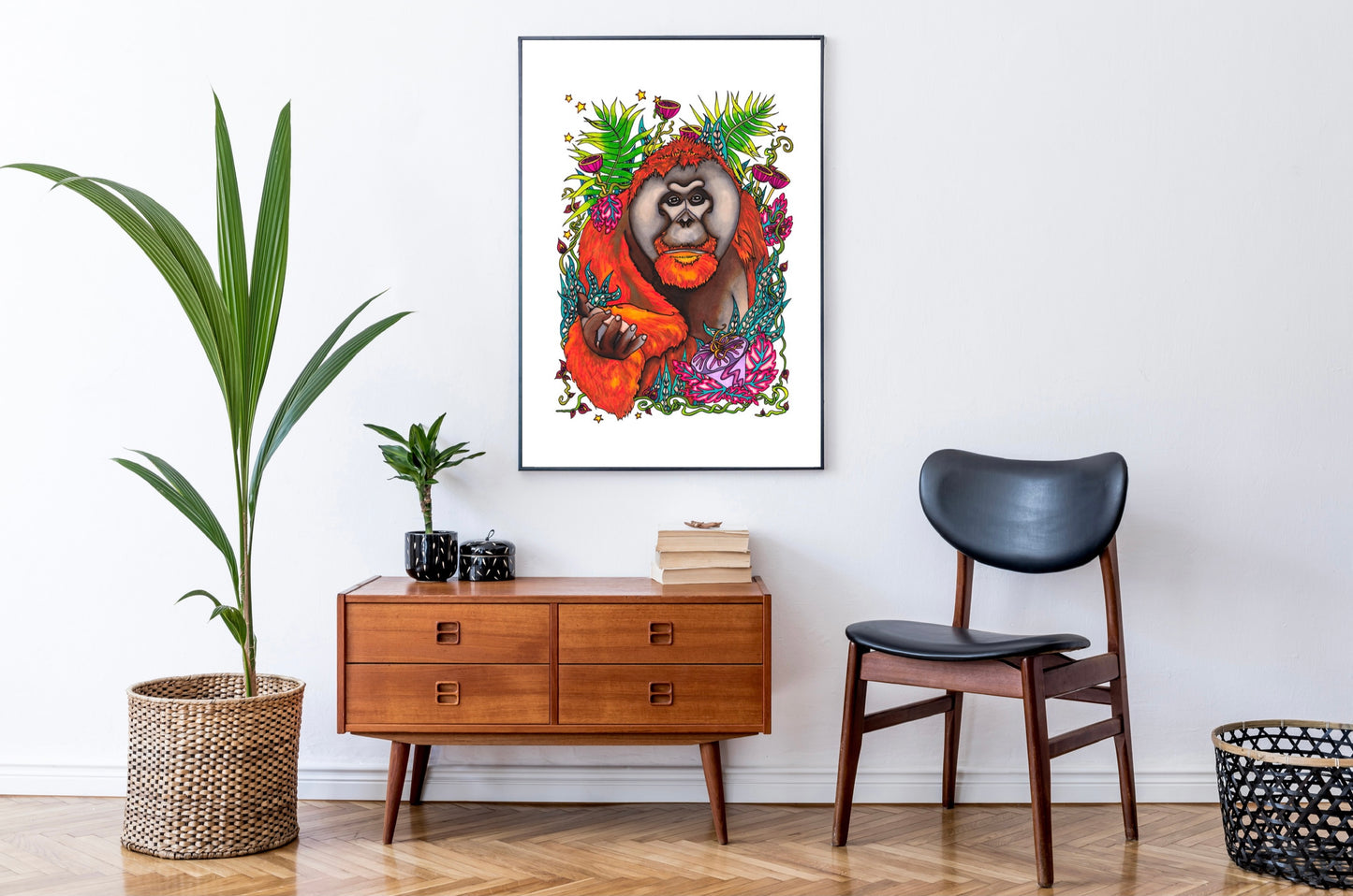 SALE Orangutang Archival Art Print